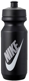Бутылка для воды Nike Big Mouth, черный, 0.65 л