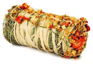 Kārumi grauzējiem Beeztees Hay Bale with Vegetables, grauzējiem, 0.21 kg