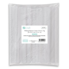 Клеевые стержни DallPrint 11CRDPPK-008, 100 см x 1.1 см, прозрачный