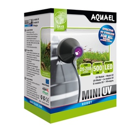 Аксессуары для фильтров Aquael Mini UV, 20 - 200 л, черный, 3 см