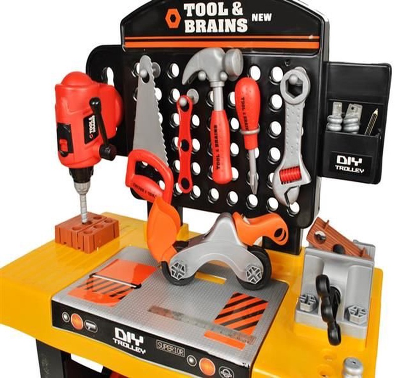 Rotaļu meistara instrumenta komplekts Iso Trade Tool & Brains XL12753