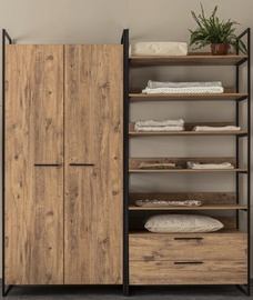 Skapis Kalune Design Dynamic 46, priežu, 208 cm x 52 cm x 225 cm