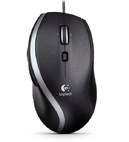 Datorpele Logitech M500, melna/pelēka