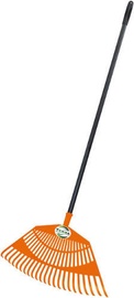 Terra HF-064S Leaf Rake 23T with Metallic Handle 540mm