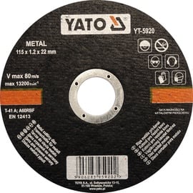 Yato YT-5920 Metal Cutting Disc 115mm
