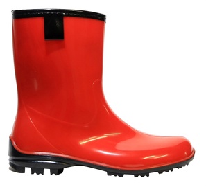 Gumijas zābaki Paliutis PVC Women's Rubber Boots Red 38