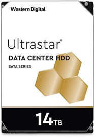 Serveri kõvaketas (HDD) Western Digital Ultrastar DC HC530, 512 MB, 14 TB