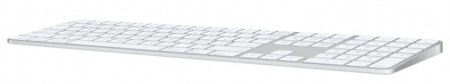 Klaviatūra Apple Magic Keyboard 2021 Touch ID EN, balta, bezvadu
