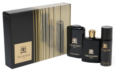Туалетная вода Trussardi Uomo 100 мл EDT + 200 мл Гель для душа + 100 мл Дезодорант