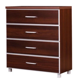 Bodzio Bodziosystem BS22 Chest Of Drawers Walnut