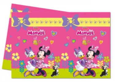 Procos Minnie Happy Helpers Plastic Tablecover 12 pcs 120x180cm