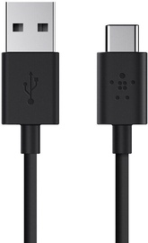 Кабель Belkin USB A, USB Type-C, 3 м, черный