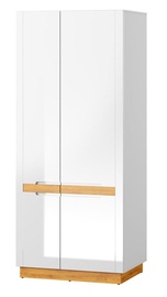 Szynaka Meble Visio 70 Wardrobe Camargue Oak/White