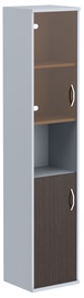 Skyland Imago Office Cabinet SU-1.4 Left Wenge Magic/Metallic