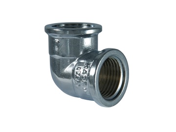 TDM Brass Corner Joint V/V 1/2" Chrome