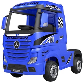 Bezvadu automašīna Azeno Mercedes Actros Truck, zila/melna