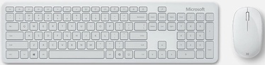 Клавиатура Microsoft QHG-00060 EN, белый, беспроводная