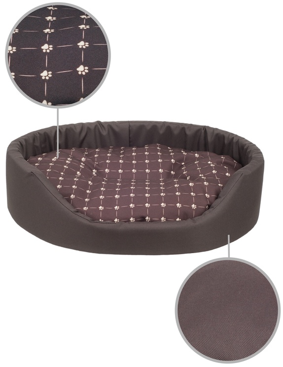 Кровать для животных Amiplay Fun, коричневый, 52x44x14 см