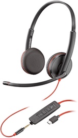 Laidinės ausinės Plantronics Blackwire C3225, juoda