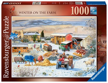 Ravensburger Puzzle Winter On The Farm 1000pcs 164783