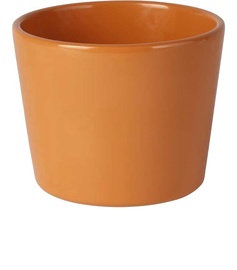 Цветочный горшок Polnix, керамика, Ø 12 см, oранжевый
