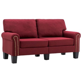 Диван VLX 2-Seated 287158, бордо, 145 x 70 x 75 см