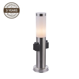 Lampa Domoletti DH022K DH022K-450, 23W, E27, IP44, sudraba, 13 cm x 46 cm