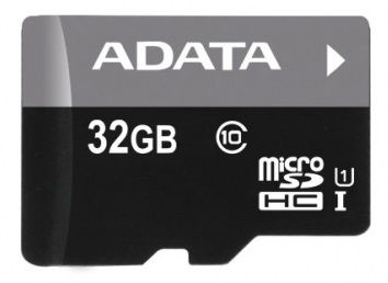 Adata 32GB Premier Micro SDHC Class 10 + Micro reader