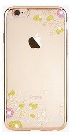 X-Fitted Spring Blossom Swarovski Crystals Back Case For Apple iPhone 6/6s Rose Gold