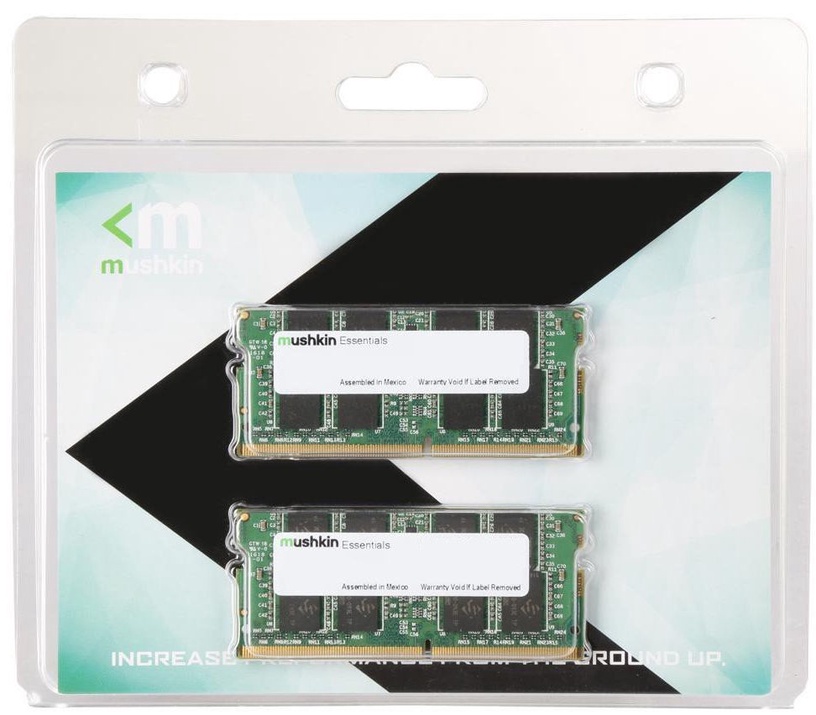 Operatīvā atmiņa (RAM) Mushkin Essentials, DDR4 (SO-DIMM), 8 GB, 2400 MHz