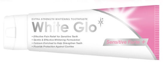 white glo sensitive toothpaste