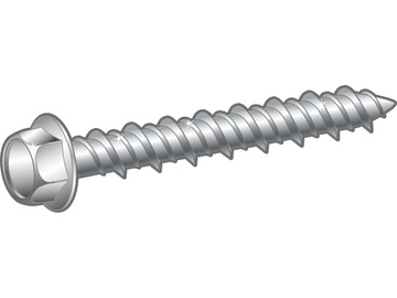 Betona skrūve Essve CS HH/F, 6.3x30 mm, 100 gab.