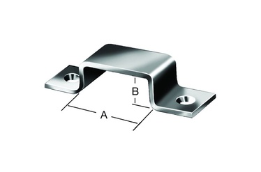 Durvju aizsargplāksnīte Vorman, 14 mm x 7 mm