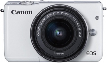 Canon EOS M10 + EF-M 15-45mm IS STM White