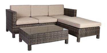Välimööbli komplekt Home4you Queens 12908 Dark Brown