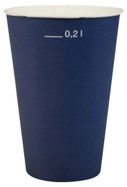 Pap Star Paper Glass 20cl 20pcs Navy