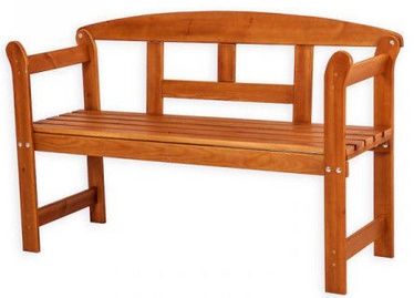 Folkland Timber Garden Bench Friiz Brown Nut (pažeista pakuotė)