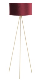 Home4you Trinity Floor Lamp E27 40W Red/Gold