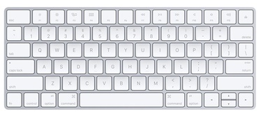 Клавиатура Apple Magic Keyboard EN, белый, беспроводная