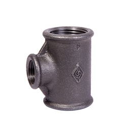 Тройник Jinan Meide B130R, 1/2" x 3/4", чугун