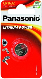 Baterijas Panasonic, CR1632, 3 V, 1 gab.