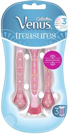 Skuveklis Gillette Venus Treasures Pink, 3 gab.