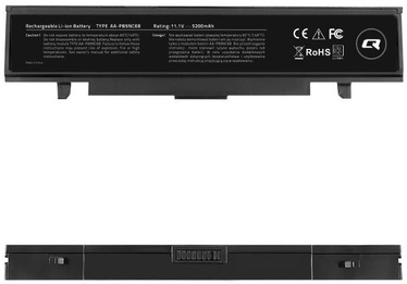 Qoltec Long Life Notebook Battery For Samsung R580 5200mAh