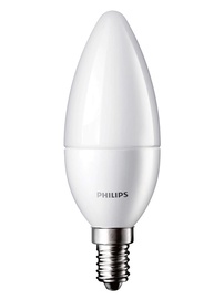 SPULDZE LED 5.5W E14 827 B35 FR 2GB. (PHILIPS)