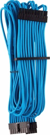 Vads Corsair Premium Sleeved 24-pin ATX cable Type 4 Gen 4 ATX 24pin Male, 1 x 20 + 4-pin ATX male, 0.61 m, zila