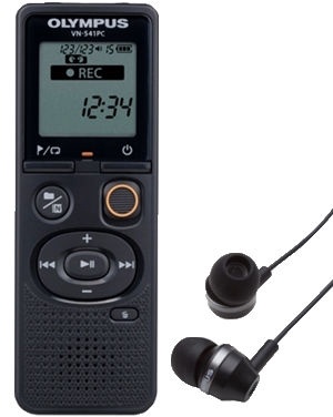 Диктофон Olympus VN-541PC, 4 ГБ