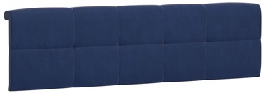 Piederumi Headboard Upholstered Cover, zila