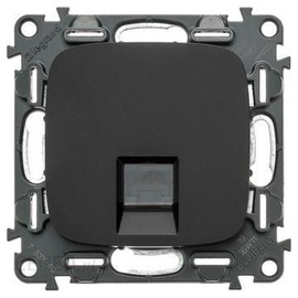 COMPUTER SOCKET CAT5E ALLURE BLCK 754302