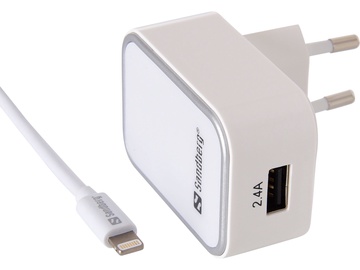 Зарядное устройство для телефона Sandberg, USB/AC/DC