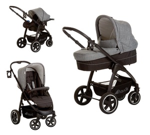 Hauck Soul Plus Trio Set Gray Black 143117